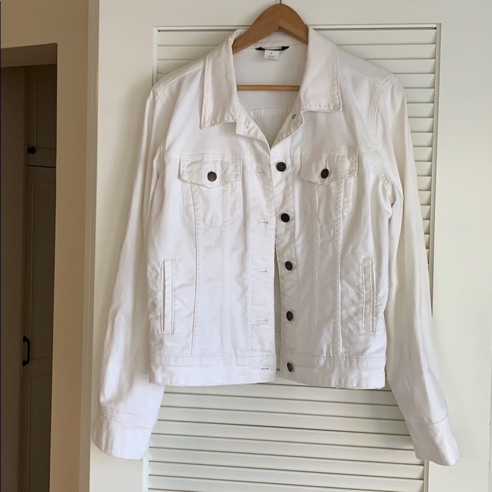 White Denim Jacket